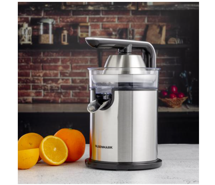 Olsenmark OMCJ2487 300 Watts Citrus Juicer with Stainless Steel Filter - White - Zoom Image 2