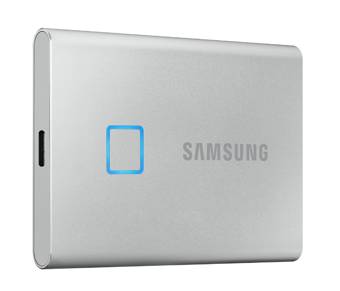 Samsung MU-PC1T0S/WW T7 Touch USB 3.2 1TB SSD Hard Disk - Silver - Zoom Image 1