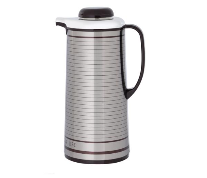 Olsenmark OMVF2480 1.9Litre Hot And Cold Vacuum Flask - Black and Silver - Zoom Image 1