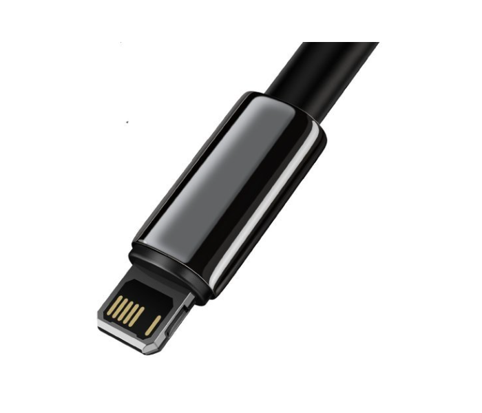 Baseus CALWJ-01 USB to iP 2.4A Fast Charging Lightng Cable - Black - Zoom Image 2