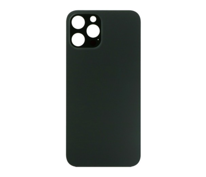 Lab LBPCFC015BK Stylish Plain Colour Fashion iPhone 12 Pro Max Mobile Case - Black - Zoom Image 1