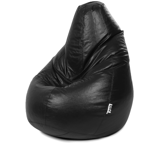 TUD Classic 4XL Leatherette Bean Bag - Black - Zoom Image 4