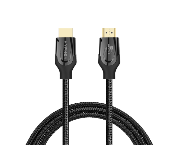 Hyphen HCB-HDMI154984 1.5 M 2.1 Ultra High Speed HDMI Cable - Black - Zoom Image 4