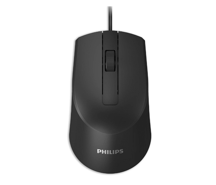 Philips M334 Wired Mouse Black - Zoom Image 1