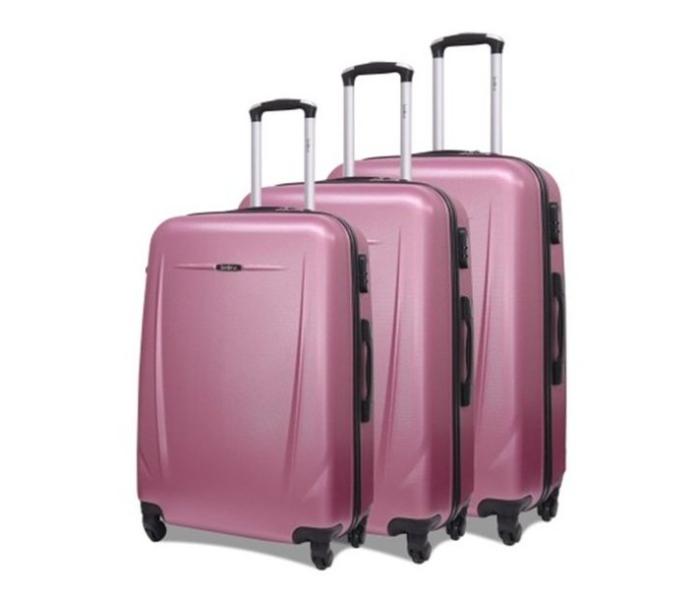 Traveller TR-3304 20 Inch Abs 4 Wheel Traveller Set Trolley - Purple - Zoom Image