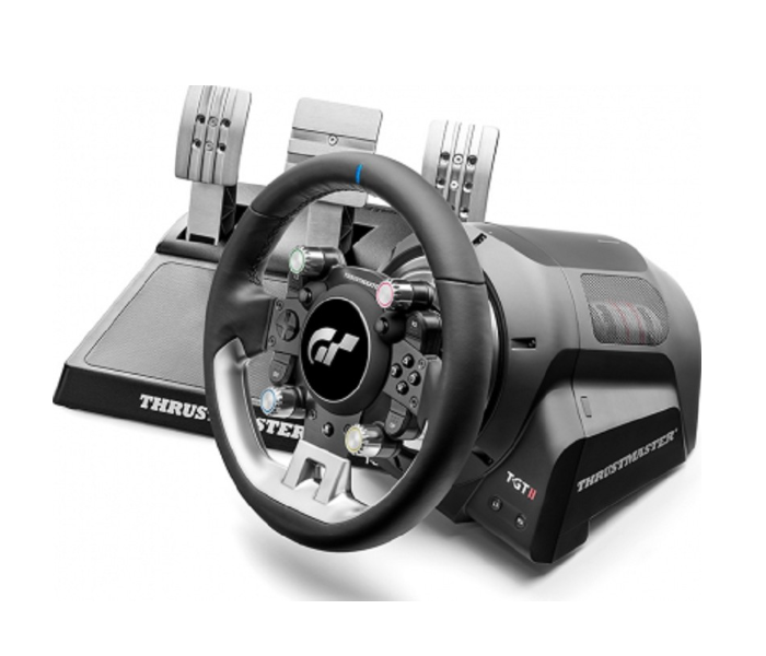 Thrustmaster TM-WHL-TGT-2 40Watts Set of 3 Pedals Racing Wheel With Magnetic Technology - Black - Zoom Image 2