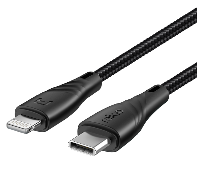 Mcdodo RCA-625 MFI Type-C to 1.2m Lightning PD data Cable - Black - Zoom Image 2