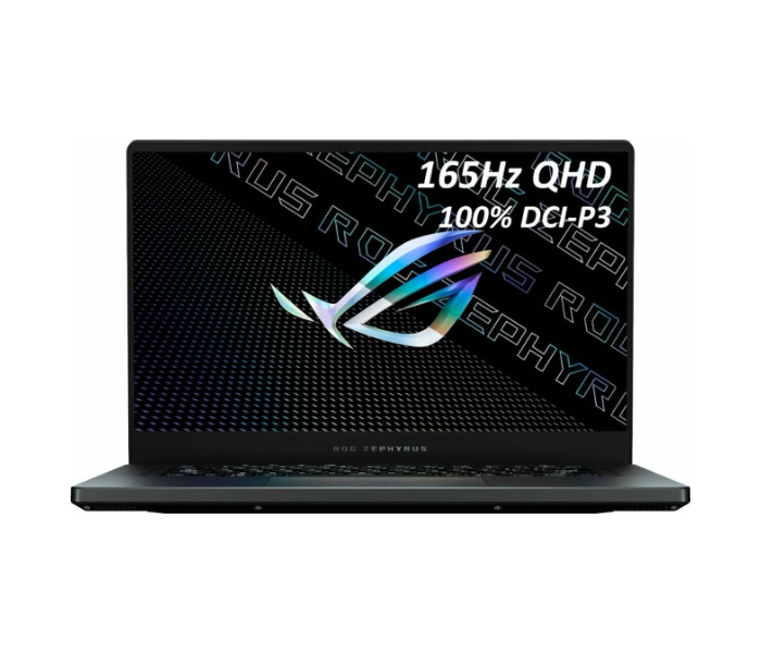 Asus ROG Zephyrus G15 GA503QR Gaming Laptop 15.6 Inch AMD Ryzen 9-5900HS 24GB RAM 1TB SSD 8GB NVIDIA RTX 3070 Graphics Windows 10 Home - Eclipse Grey - Zoom Image 1