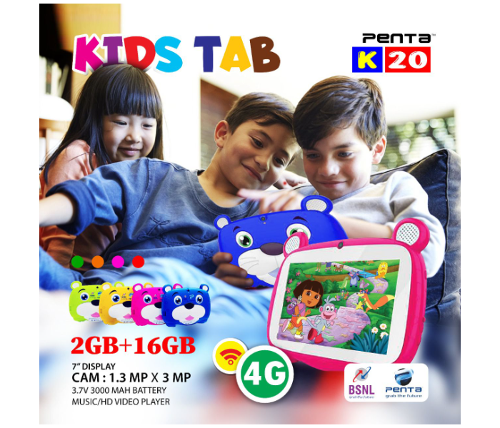 Penta K20 7 Inch 2GB 16GB 4G Kids Tablets - Zoom Image 1