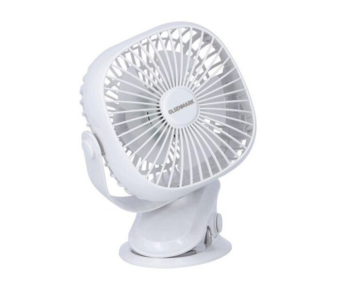 Olsenmark OMF1835 Rechargeable Multifunction Mini Fan - White - Zoom Image