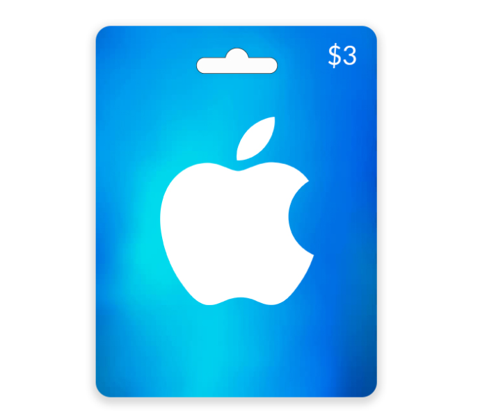 iTunes US 3$ Gift Card - Zoom Image