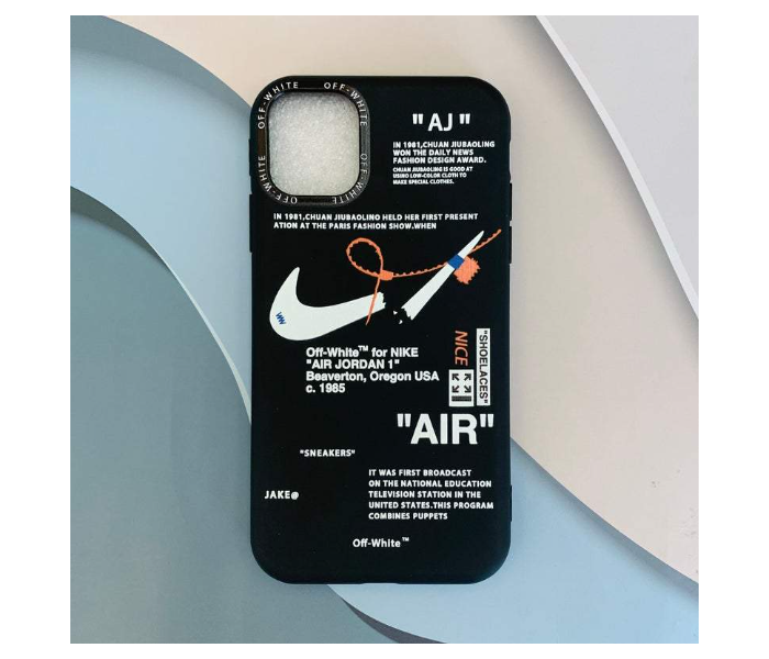 Lab LBNAC011BK Stylish Nike Air Cut iPhone XS Max Mobile Case - Black - Zoom Image 1