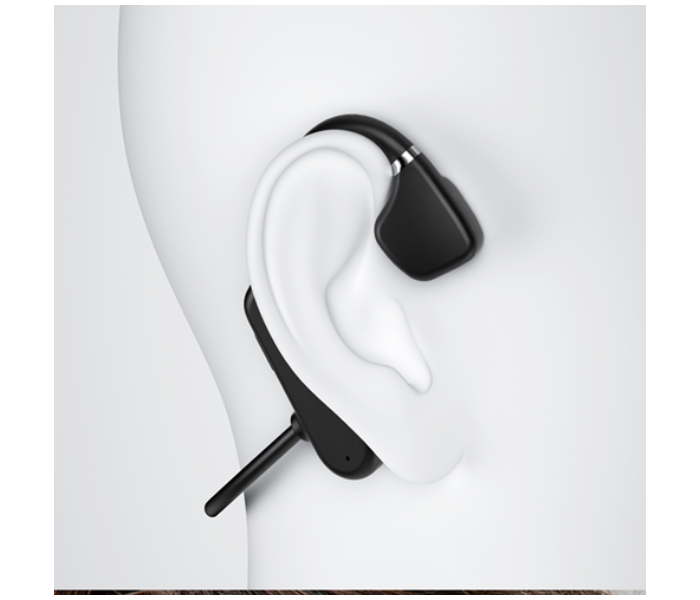 Remax RB-S32 Air-Transmitting Bone Conduction Wireless Bluetooth Headphone - Black - Zoom Image 2