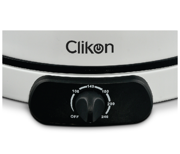 Clikon CK2450 Arabic Roti and Pizza Maker - Black - Zoom Image 3