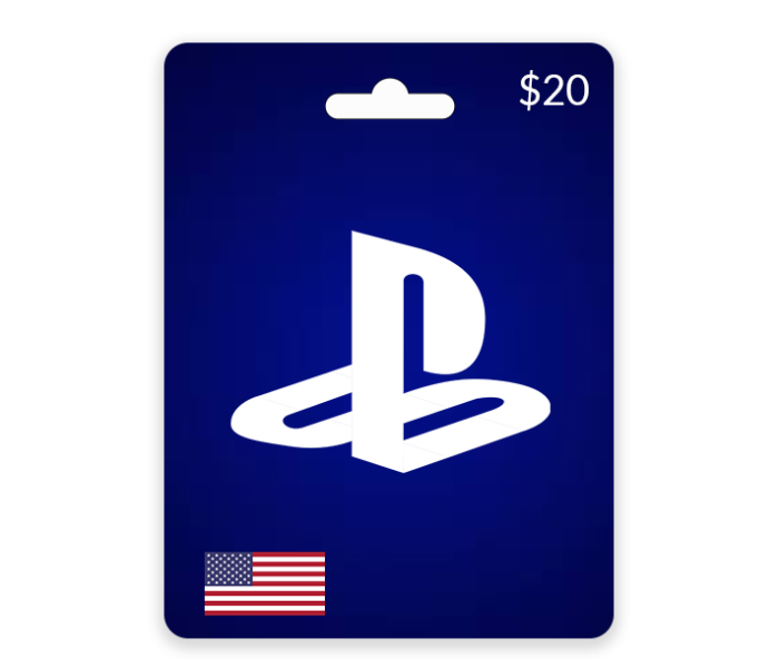 PlayStation US 20$ Gift Card - Zoom Image