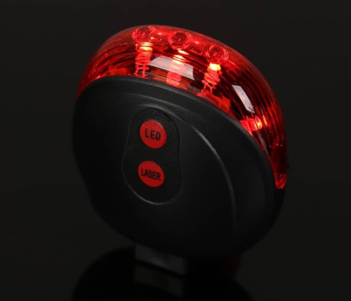 4 Modes Tail Light With Laser And LED for Bicycles - Zoom Image 3