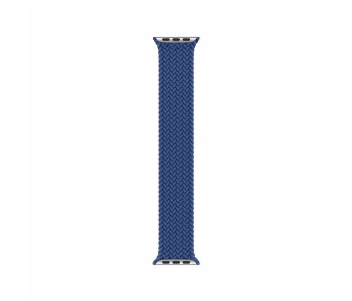 Hyphen HWSABWBLL0462 42 Mm To 44Mm Large Apple Braided Watch Strap  Blue - Zoom Image 2