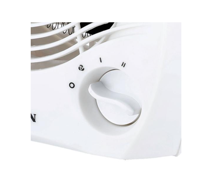 Krypton KNFH6360 Fan Heater With 2 Heating Powers and Power Light Indicator - White - Zoom Image 2