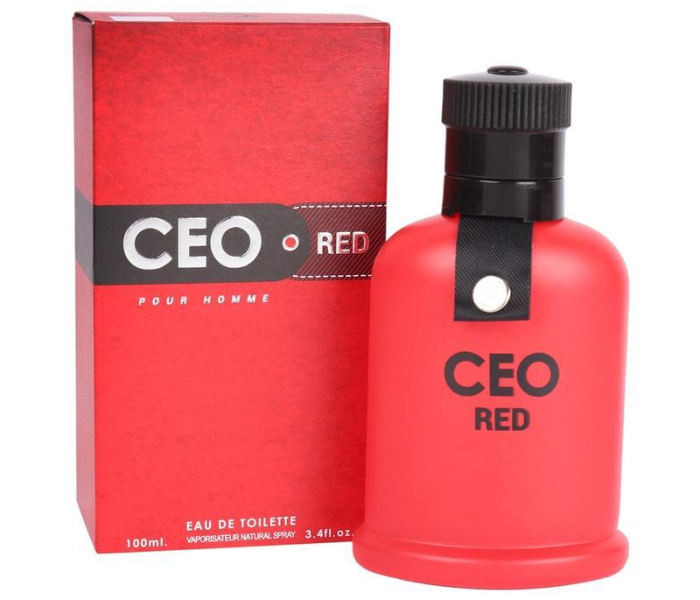 Ceo Red Pour Homme 100 ML Eau De Toilette Natural Spray For Men - Zoom Image