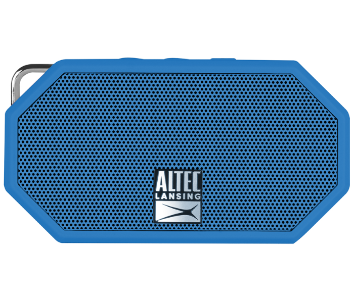 Altec Lansing IMW258N-CB Mini H2O 3 Rugged Bluetooth Speaker - Blue - Zoom Image 1