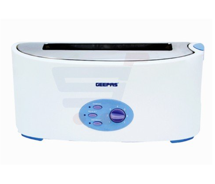 Geepas GBT5317 900 Watts Bread Toaster - White - Zoom Image