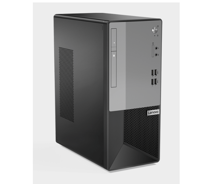 Lenovo 11QE0011AX V50t Gen2 Tower Inte Core i5-11400 Processor 4GB RAM 1TB HDD Windows 10 Pro 64 - Black - Zoom Image 1