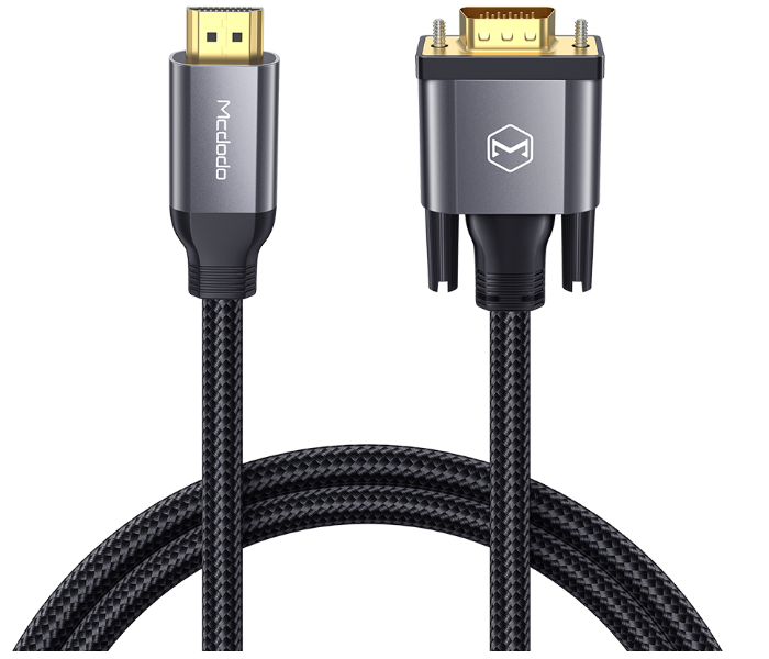 Mcdodo HDMI to VGA Convertor Cable - Black - Zoom Image 3