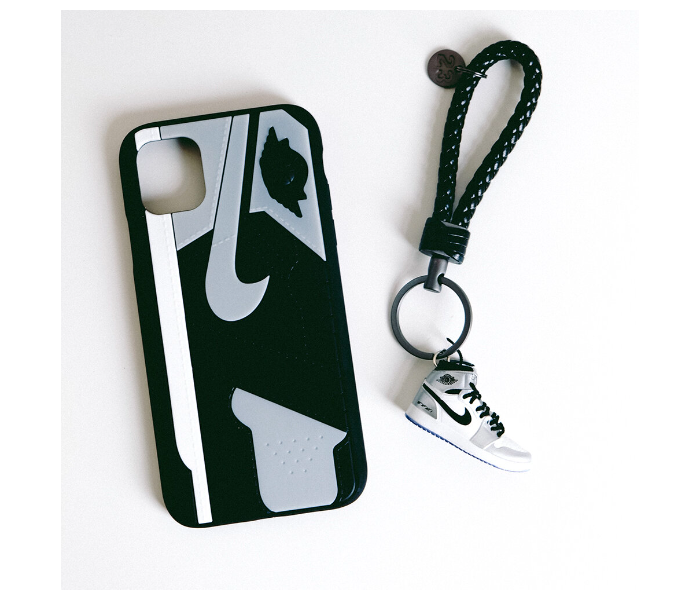 Lab LBNAJ013GY Stylish Nike Air Jordan iPhone 11 Mobile Case - Grey - Zoom Image 2