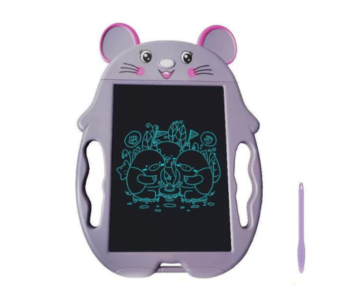 BHT966801 Digital LCD E-Writing Mouse Shaped Whiteboard - Purple - Zoom Image