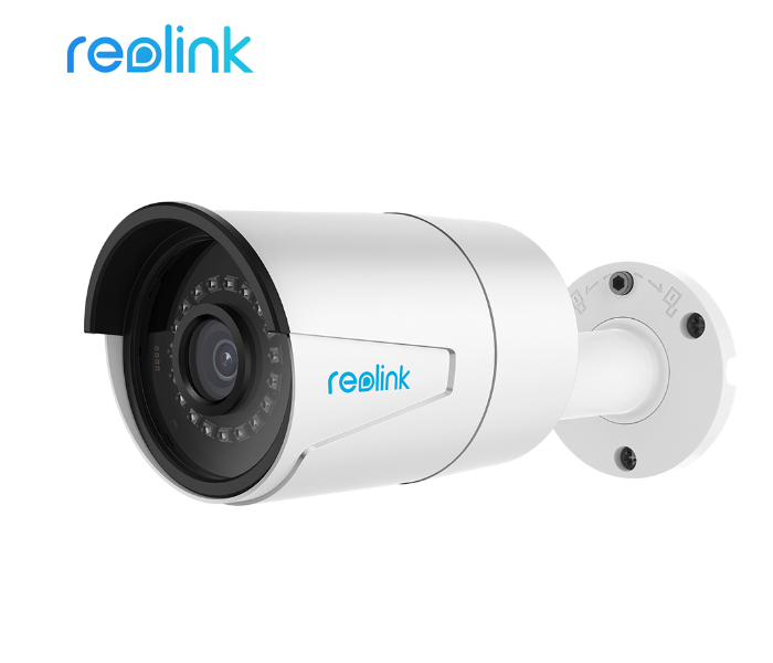 Reolink RLC-410 Super HD 5 MP PoE IP Outdoor Security Camera - White - Zoom Image 1