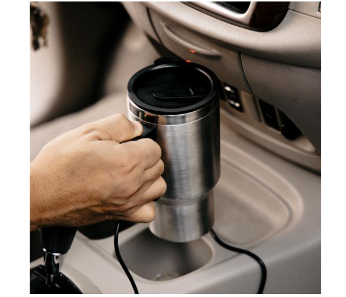 Olsenmark OMCK2482 0.5L Stainless Steel Car Electric Travel Mug - Silver - Zoom Image 5