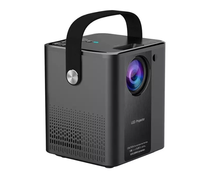 High Definition Multimedia LED Projector for Smartphone Wifi and Usb Connection - Grey - Zoom Image 1