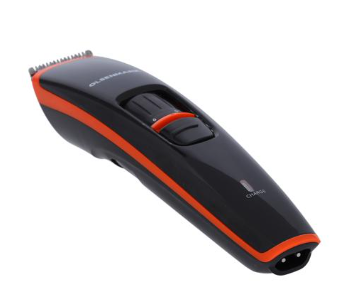 Olsenmark OMTR4088 600mAh Cordless Rechargeable Beard Trimmer - Black and Orange - Zoom Image 5