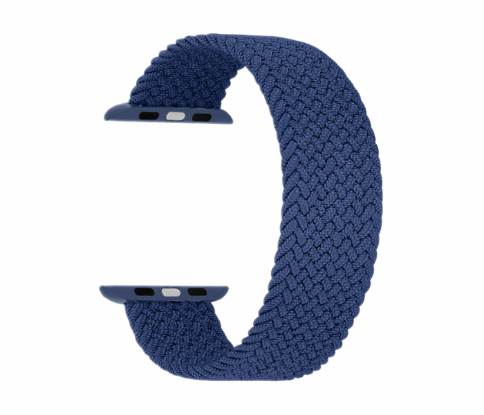 Hyphen HWSABWBLM0158 44 Mm Medium Apple Braided Watch Strap  Blue - Delete  - Zoom Image 4