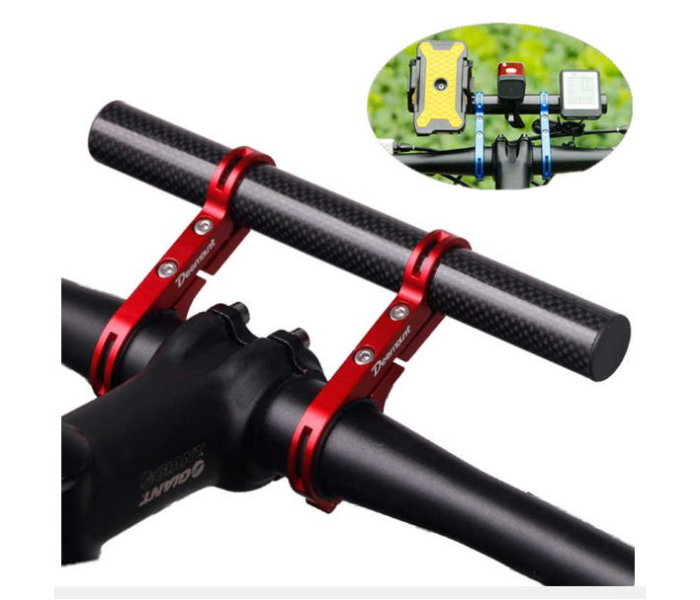 Aluminium Handle Bar Extender for Bicycle and Bikes - Black - Zoom Image 2