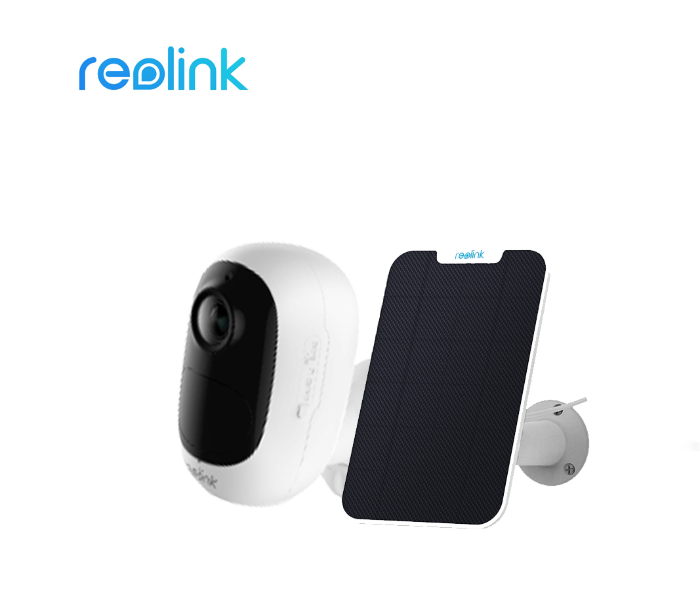 Reolink Argus 2E Solar Power Panel Wireless HD 2 MP Wifi Outdoor Camera - White - Zoom Image 1