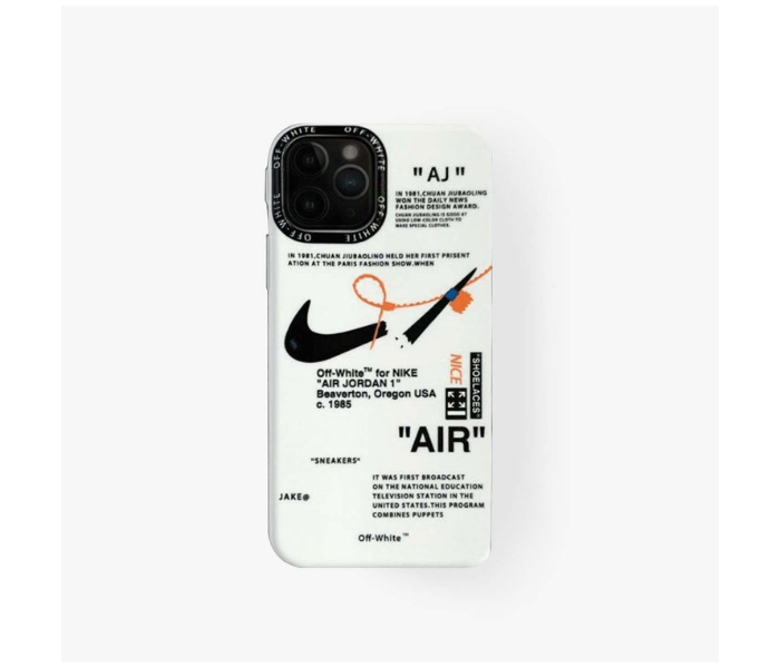 Lab LBNAC011WH Stylish Nike Air Cut iPhone 12 Mini Mobile Case - White - Zoom Image 2