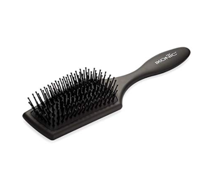 Ikonic 8904231001732 Small Paddle Brush with Ion Bristles - Black - Zoom Image 1