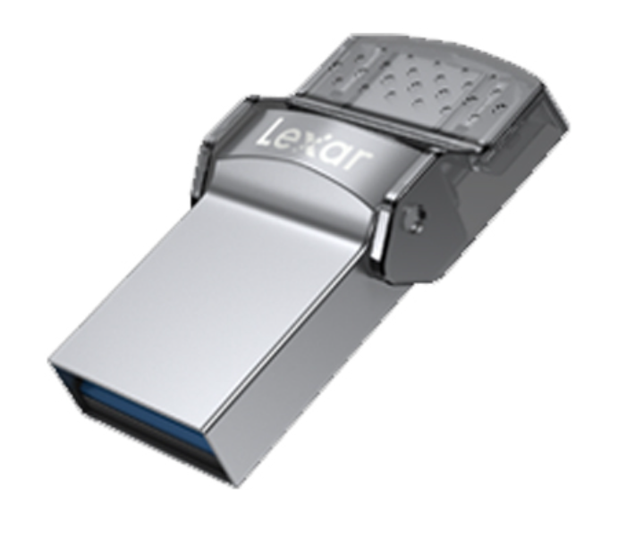 Lexar Dual Drive D35c USB 3.0 Type C - Silver - Zoom Image 1