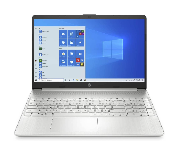 HP Notebook 15-DY2033NR 15.6 inch HD Intel Core i7-1165G7 8GB RAM 256 GB SSD Intel Iris Graphics Windows 11 Home - Silver - Zoom Image 1