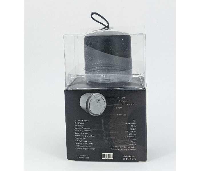 Eot E-01 Portable Wireless Mini Speaker Bluetooth - Grey - Zoom Image 6