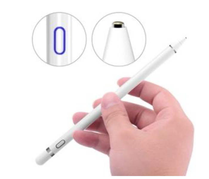 Universal Stylus Compactable Smart Pen For Touch Screen - White - Zoom Image 6