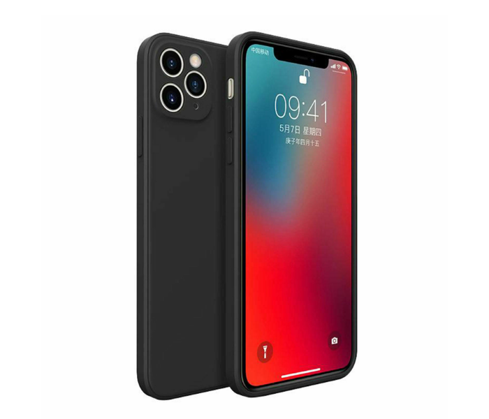 Lab LBPCFC015BK Stylish Plain Colour Fashion iPhone X Mobile Case - Black - Zoom Image 5