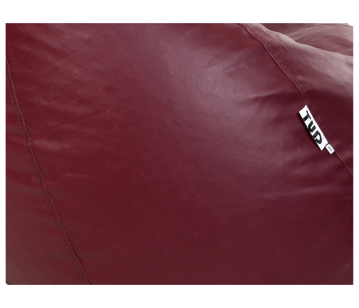 TUD Classic 4XL Leatherette Bean Bag - Maroon - Zoom Image 4