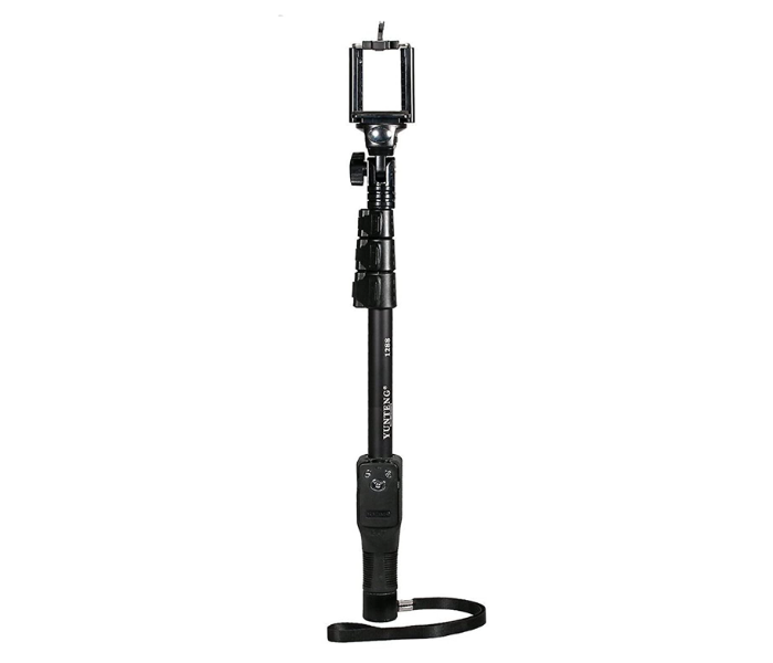 Yunteng 1288 Professional Bluetooth Monopod Selfie Stick - Black - Zoom Image 2