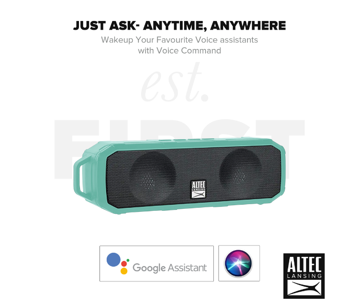 Altec Lansing IMW340N-MINT Fury Wireless Speaker - Mint - Zoom Image 4