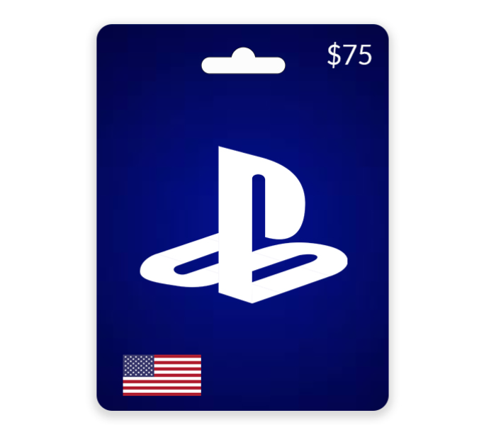 PlayStation US 75$ Gift Card - Zoom Image