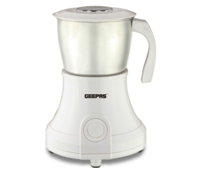 Geepas GCG6116 200 Watts Coffee Grinder - White - Zoom Image