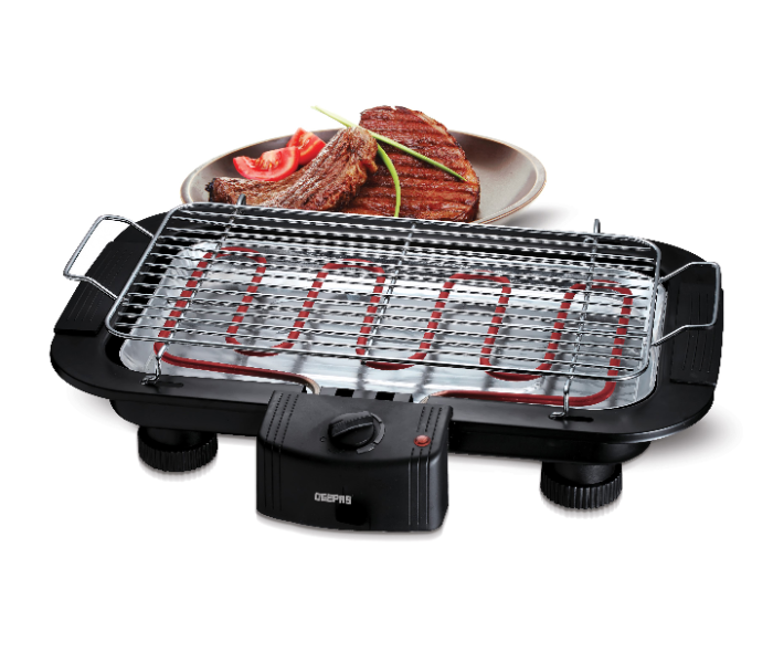 Geepas GBG877 Open Air Barbeque Grill - Black - Zoom Image 7