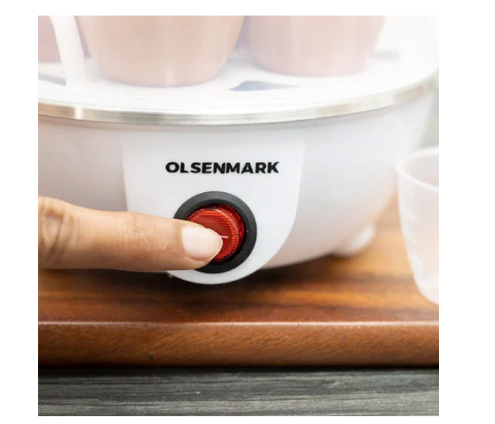 Olsenmark OMEB2468 350Watts Egg Boiler - White - Zoom Image 2